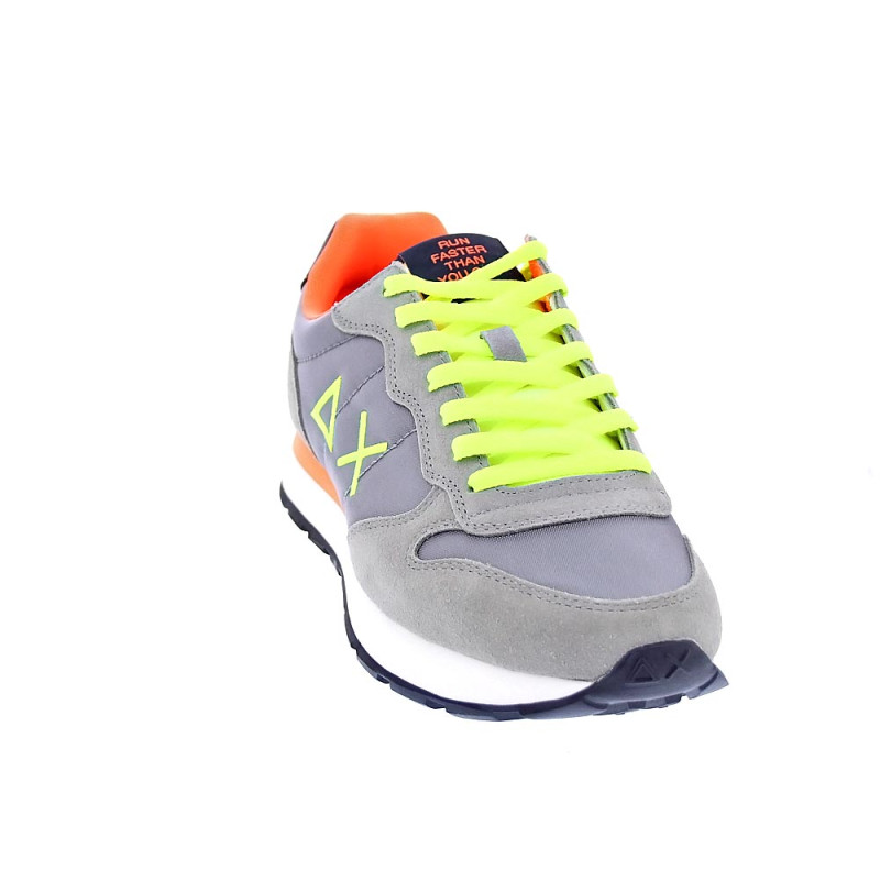 Zapatillas Sun68 AX zapatos Hombre modelo Tom Solid Azul 