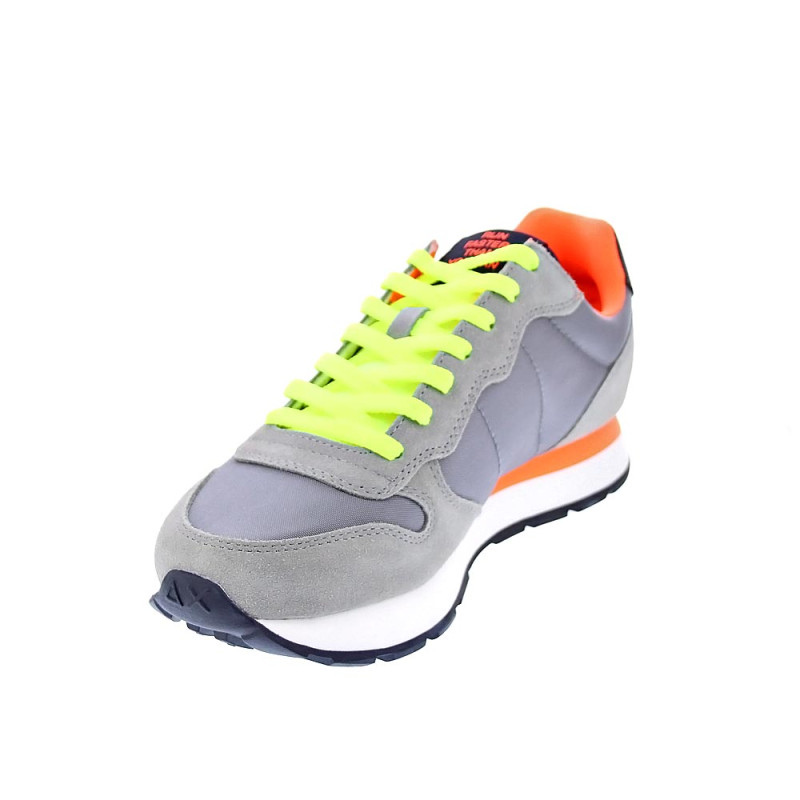 Zapatillas Sun68 AX zapatos Hombre modelo Tom Solid Azul 