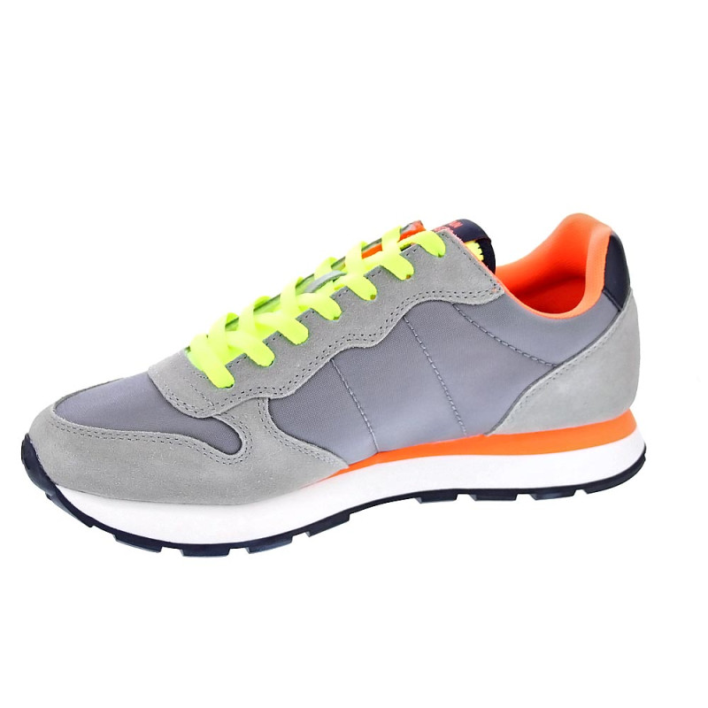 Zapatillas Sun68 AX zapatos Hombre modelo Tom Solid Azul 