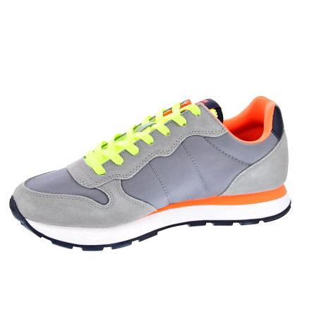 Zapatillas Sun68 AX zapatos Hombre modelo Tom Solid Azul 