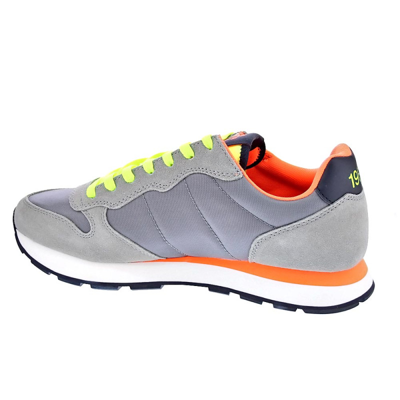 Zapatillas Sun68 AX zapatos Hombre modelo Tom Solid Azul 