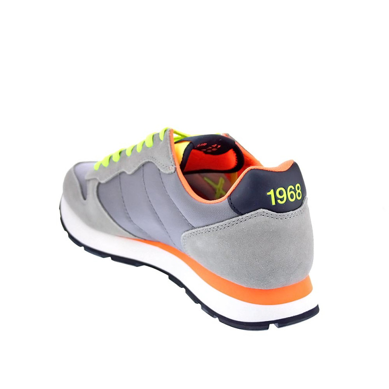 Zapatillas Sun68 AX zapatos Hombre modelo Tom Solid Azul 