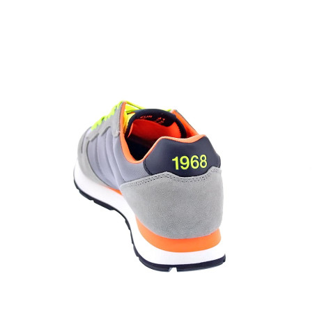 Zapatillas Sun68 AX zapatos Hombre modelo Tom Solid Azul 