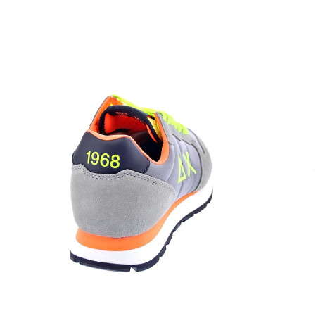 Zapatillas Sun68 AX zapatos Hombre modelo Tom Solid Azul 