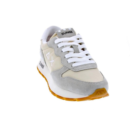 Zapatillas Sun68 AX zapatos Mujer modelo Ally Studs Blanco 