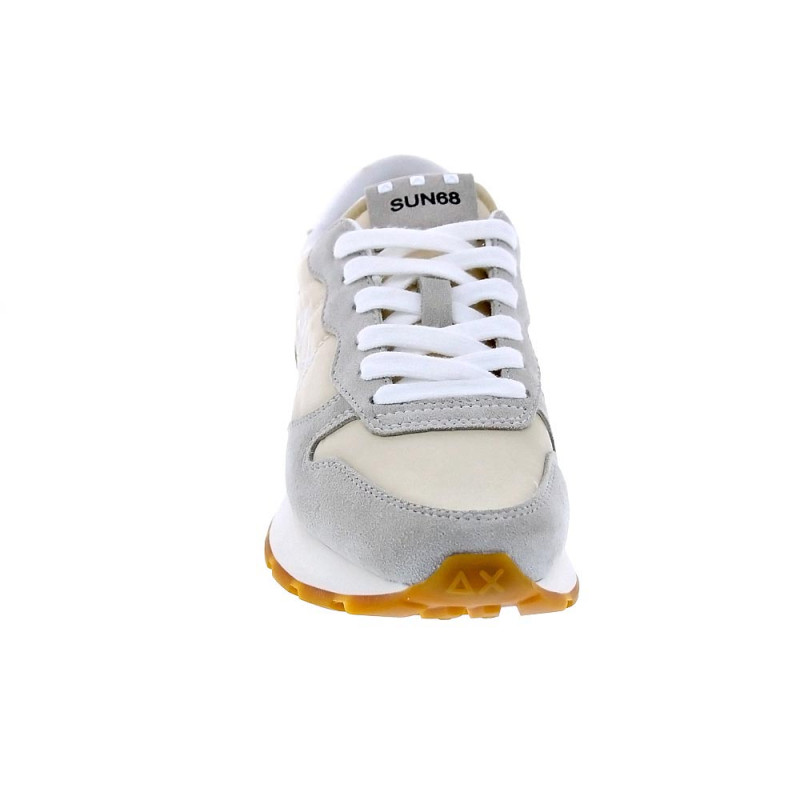 Zapatillas Sun68 AX zapatos Mujer modelo Ally Studs Blanco 