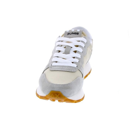 Zapatillas Sun68 AX zapatos Mujer modelo Ally Studs Blanco 