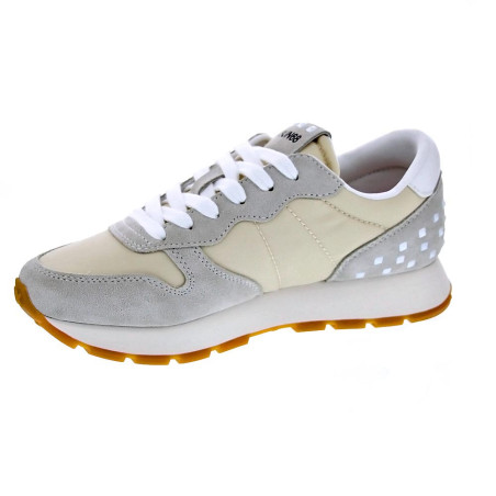 Zapatillas Sun68 AX zapatos Mujer modelo Ally Studs Blanco 