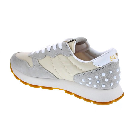 Zapatillas Sun68 AX zapatos Mujer modelo Ally Studs Blanco 