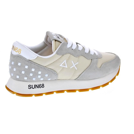 Zapatillas Sun68 AX zapatos Mujer modelo Ally Studs Blanco 