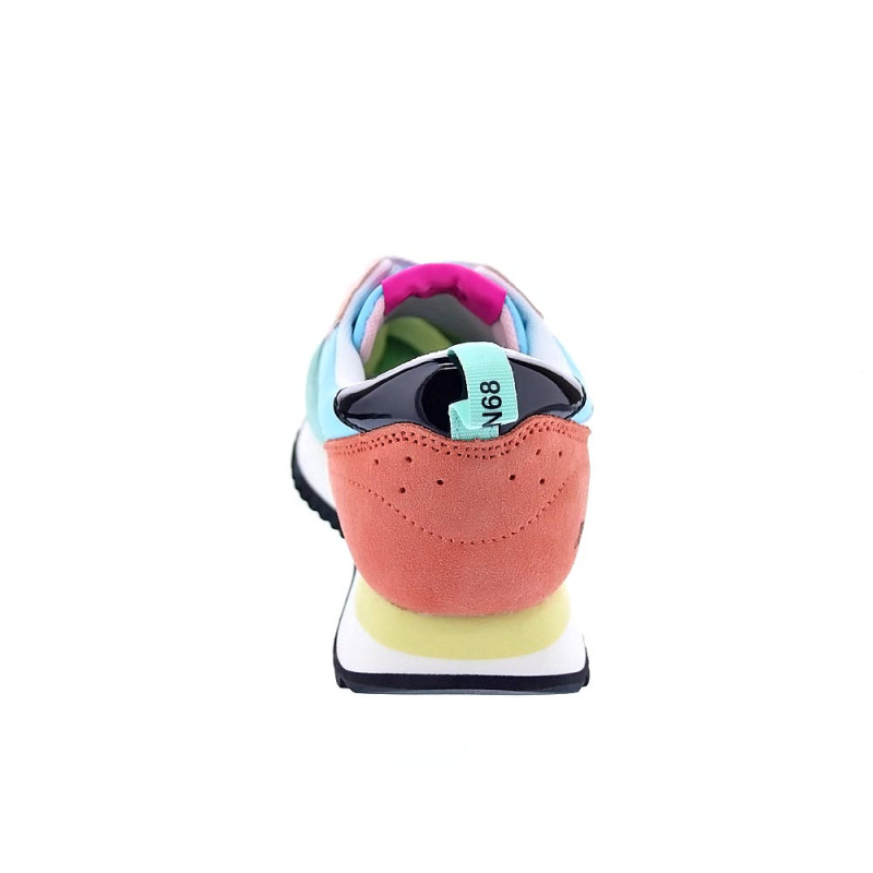 Zapatillas Sun68 AX zapatos Mujer modelo Stargirl Transparent Blanco 