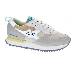 Zapatillas Sun68 AX zapatos Mujer modelo Stargirl Multicolor Blanco  2