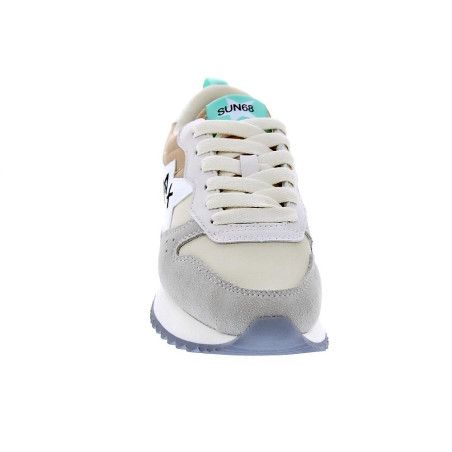 Zapatillas Sun68 AX zapatos Mujer modelo Stargirl Multicolor Blanco 