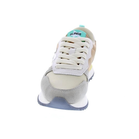 Zapatillas Sun68 AX zapatos Mujer modelo Stargirl Multicolor Blanco 