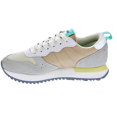 Zapatillas Sun68 AX zapatos Mujer modelo Stargirl Multicolor Blanco 