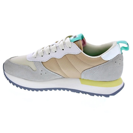 Zapatillas Sun68 AX zapatos Mujer modelo Stargirl Multicolor Blanco 