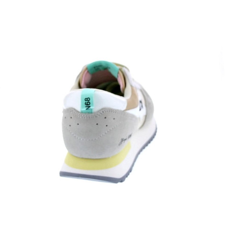 Zapatillas Sun68 AX zapatos Mujer modelo Stargirl Multicolor Blanco 