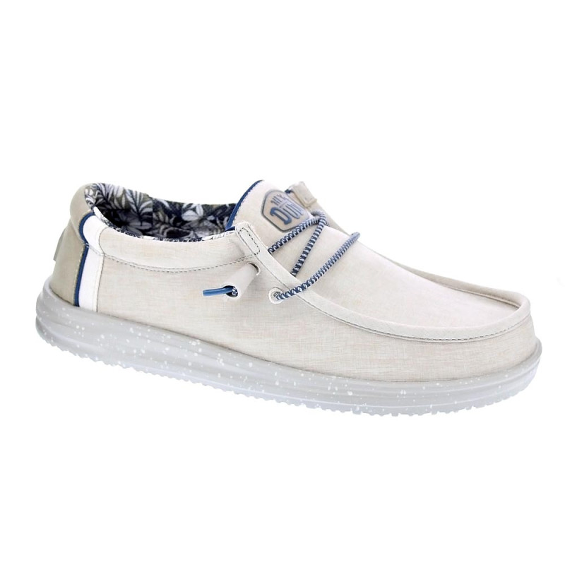 Mocasines Hey Dude zapatos Hombre modelo Wally H2O Gris 