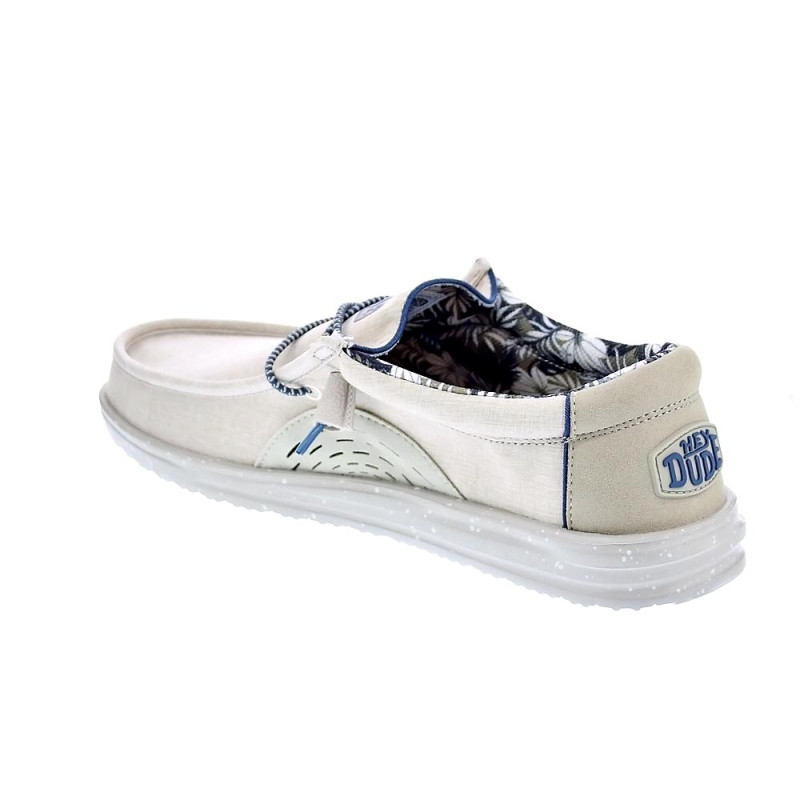 Mocasines Hey Dude zapatos Hombre modelo Wally H2O Gris 