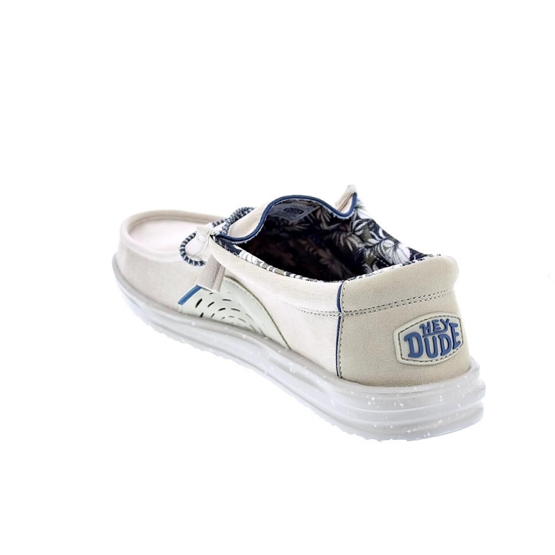 Mocasines Hey Dude zapatos Hombre modelo Wally H2O Gris 