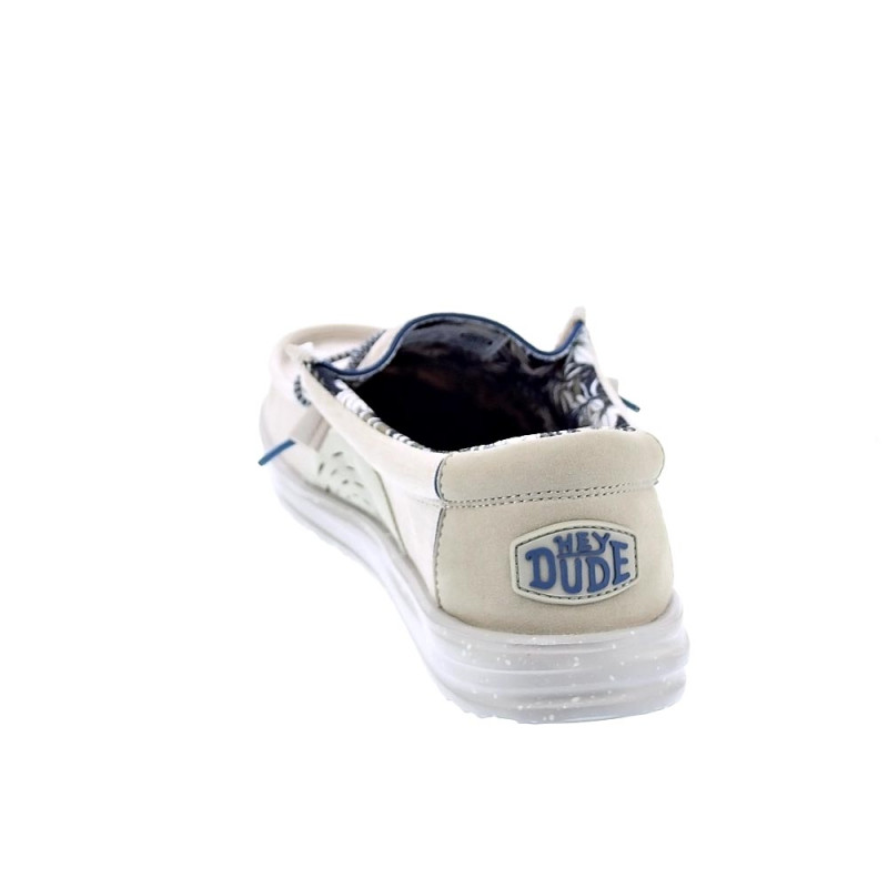 Mocasines Hey Dude zapatos Hombre modelo Wally H2O Gris 