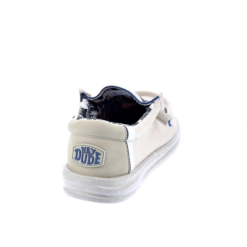 Mocasines Hey Dude zapatos Hombre modelo Wally H2O Gris 