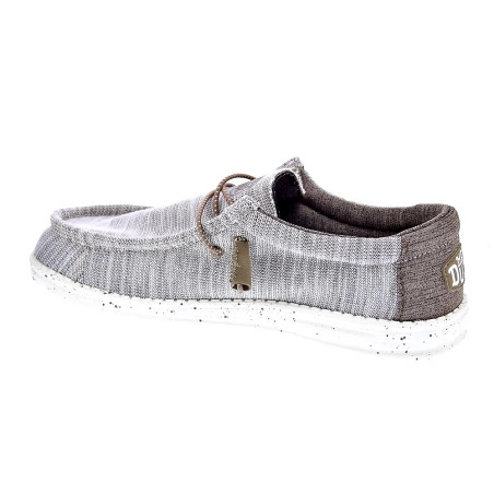 Mocasines Hey Dude zapatos Hombre modelo Wally Stretch Mix Marrón 