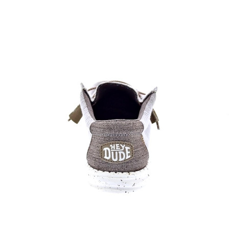 Mocasines Hey Dude zapatos Hombre modelo Wally Stretch Mix Marrón 