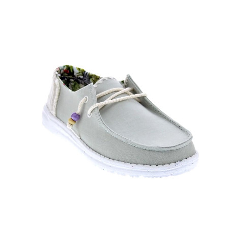 Mocasines Hey Dude zapatos Mujer modelo Wendy Natural Verde 