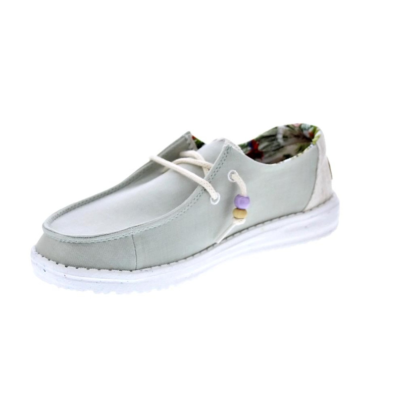 Mocasines Hey Dude zapatos Mujer modelo Wendy Natural Verde 