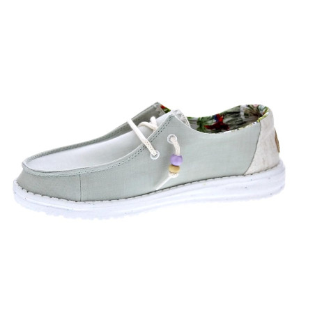Mocasines Hey Dude zapatos Mujer modelo Wendy Natural Verde 