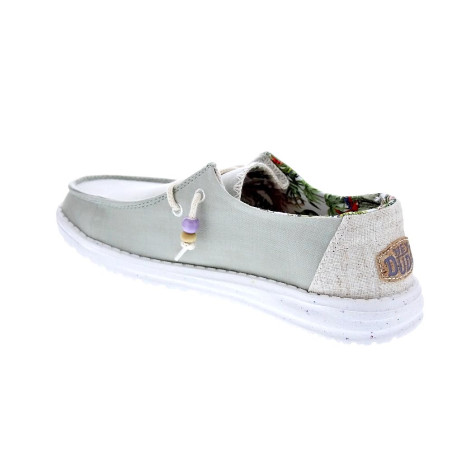 Mocasines Hey Dude zapatos Mujer modelo Wendy Natural Verde 
