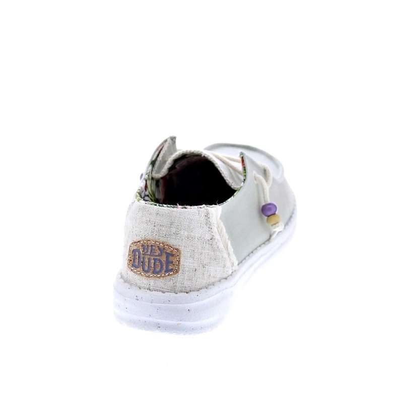 Mocasines Hey Dude zapatos Mujer modelo Wendy Natural Verde 