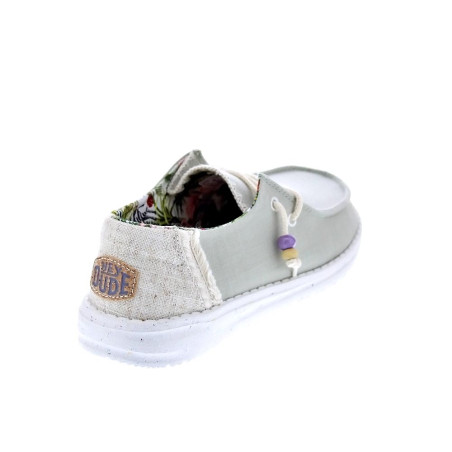 Mocasines Hey Dude zapatos Mujer modelo Wendy Natural Verde 