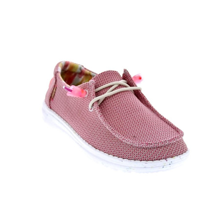 Mocasines Hey Dude zapatos Mujer modelo Wendy Eco Rosa 