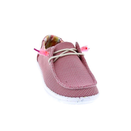 Mocasines Hey Dude zapatos Mujer modelo Wendy Eco Rosa 