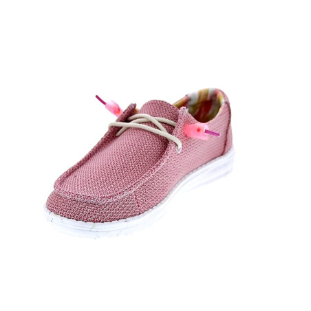 Mocasines Hey Dude zapatos Mujer modelo Wendy Eco Rosa 