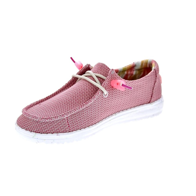 Mocasines Hey Dude zapatos Mujer modelo Wendy Eco Rosa 