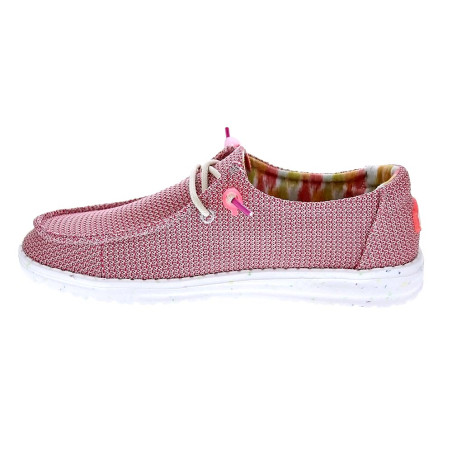 Mocasines Hey Dude zapatos Mujer modelo Wendy Eco Rosa 
