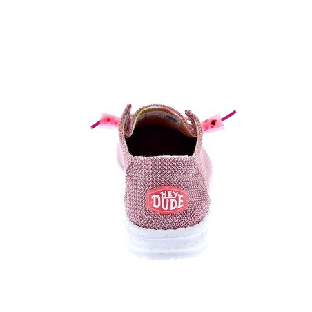 Mocasines Hey Dude zapatos Mujer modelo Wendy Eco Rosa 