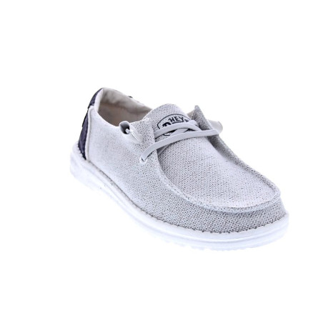 Mocasines Hey Dude zapatos Mujer modelo Wendy Woven Gris 