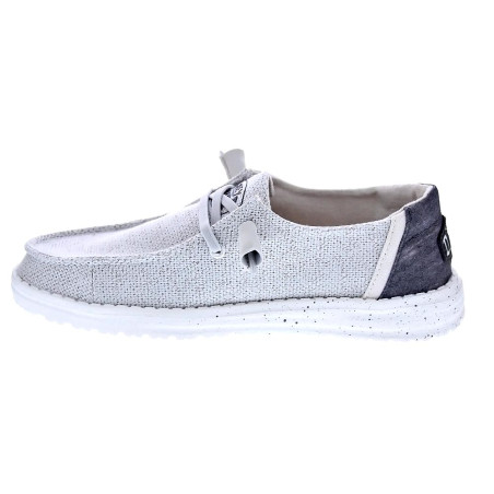 Mocasines Hey Dude zapatos Mujer modelo Wendy Woven Gris 