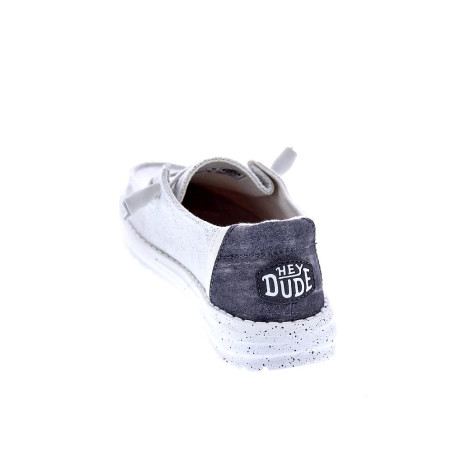 Mocasines Hey Dude zapatos Mujer modelo Wendy Woven Gris 