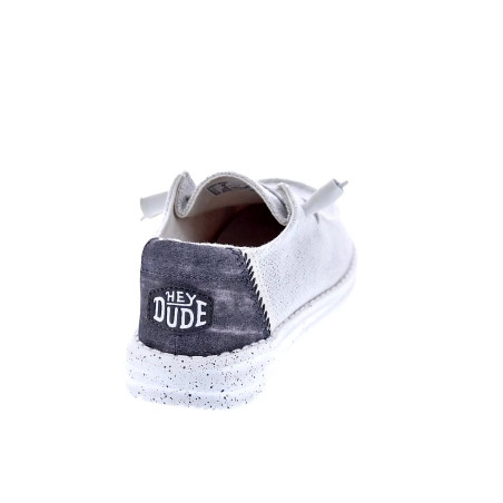 Mocasines Hey Dude zapatos Mujer modelo Wendy Woven Gris 