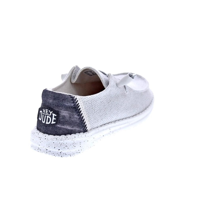 Mocasines Hey Dude zapatos Mujer modelo Wendy Woven Gris 
