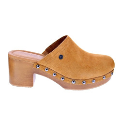 Zuecos Carmela zapatos Mujer modelo 160461 Marrón 