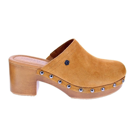 Zuecos Carmela zapatos Mujer modelo 160461 Marrón 