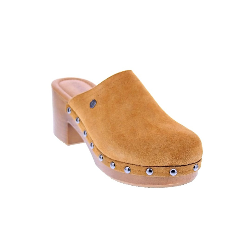 Zuecos Carmela zapatos Mujer modelo 160461 Marrón 