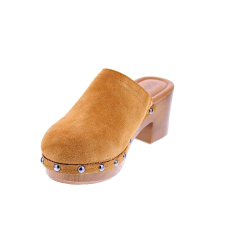 Zuecos Carmela zapatos Mujer modelo 160461 Marrón 