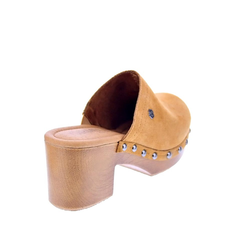 Zuecos Carmela zapatos Mujer modelo 160461 Marrón 